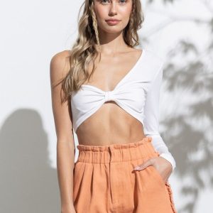 Selina Ruffled High Waist Shorts
